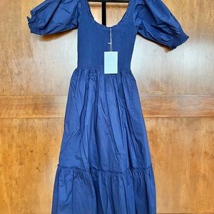 NEW Louisa Hill House Nap dress NWT navy blue